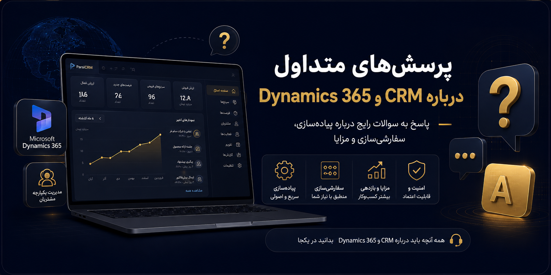 سوالات متداول ParsiCRM